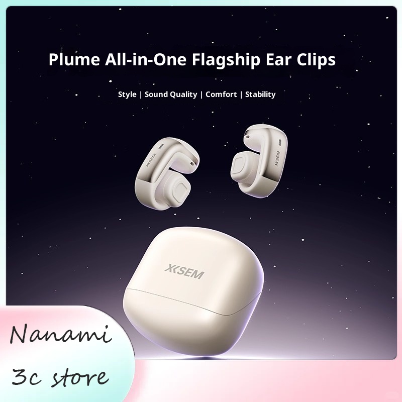 Outdoor Sport Games - XISEM Plume Open Ear Clip-Kopfhörer, Hi-Fi