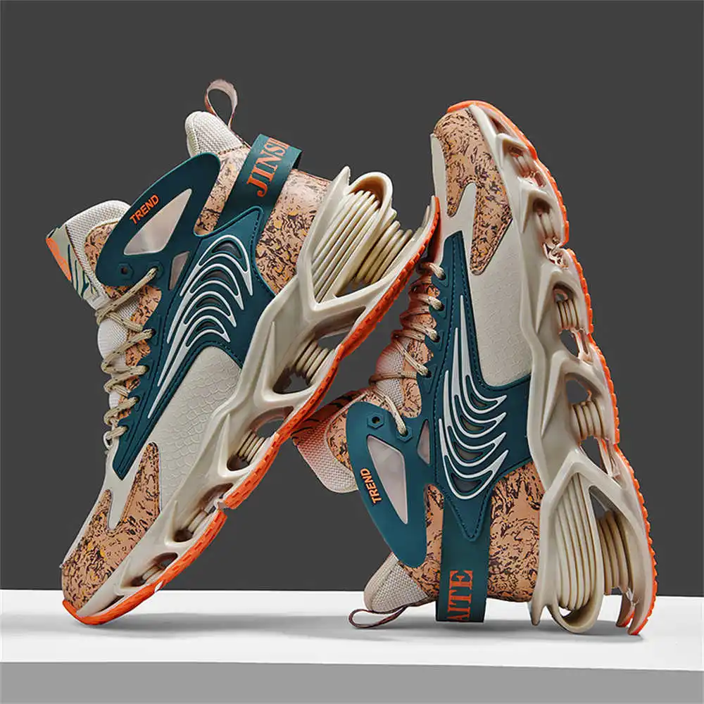Outdoor Sport An - Rutschfeste Mid-Kind-Laufschuhe, lässige blaue Schuhe für