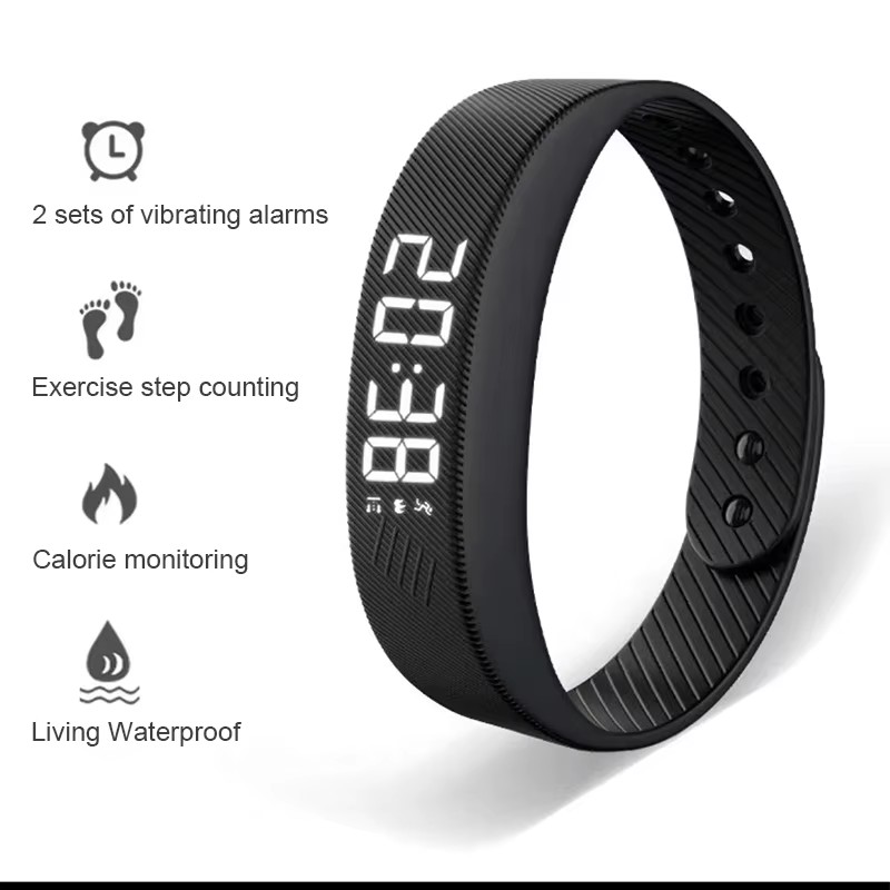 Outdoor Sport Smart Watch - Smart-Armband mit LED-Display, Wasserdicht, Intelligente Uhr,