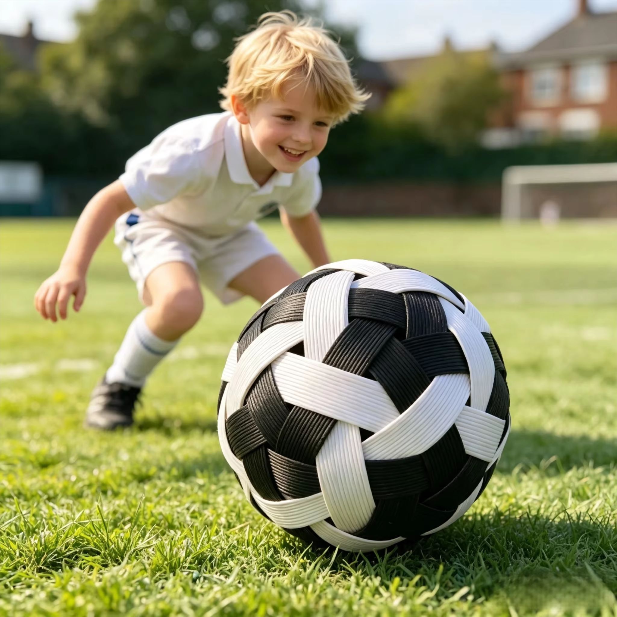 Outdoor Sport Games - Kinder Sepak Takraw Rattanball Handgewebter Kinder-Kick-Volleyball