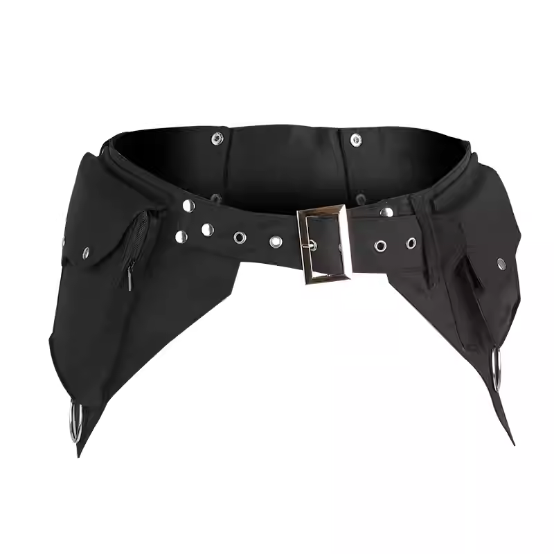 Outdoor Sports Accessories - Damen Mittelalter Punk Hüfttasche Steampunk Pu