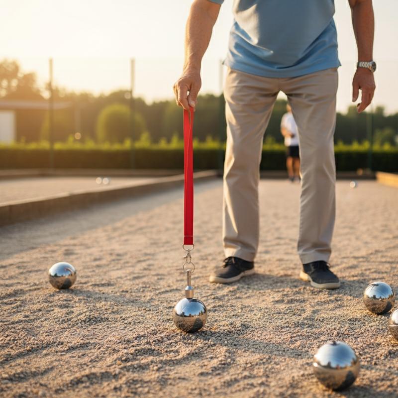 Outdoor Sport Games - (BF06) Magnetischer Ballgreifer, tragbares Boccia-Ball-Sammelgerät, Recyclinggerät