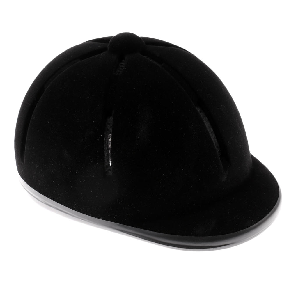 Equestrian Helmet - Kinder Reiten Helm Einstellbar Samt Reit
