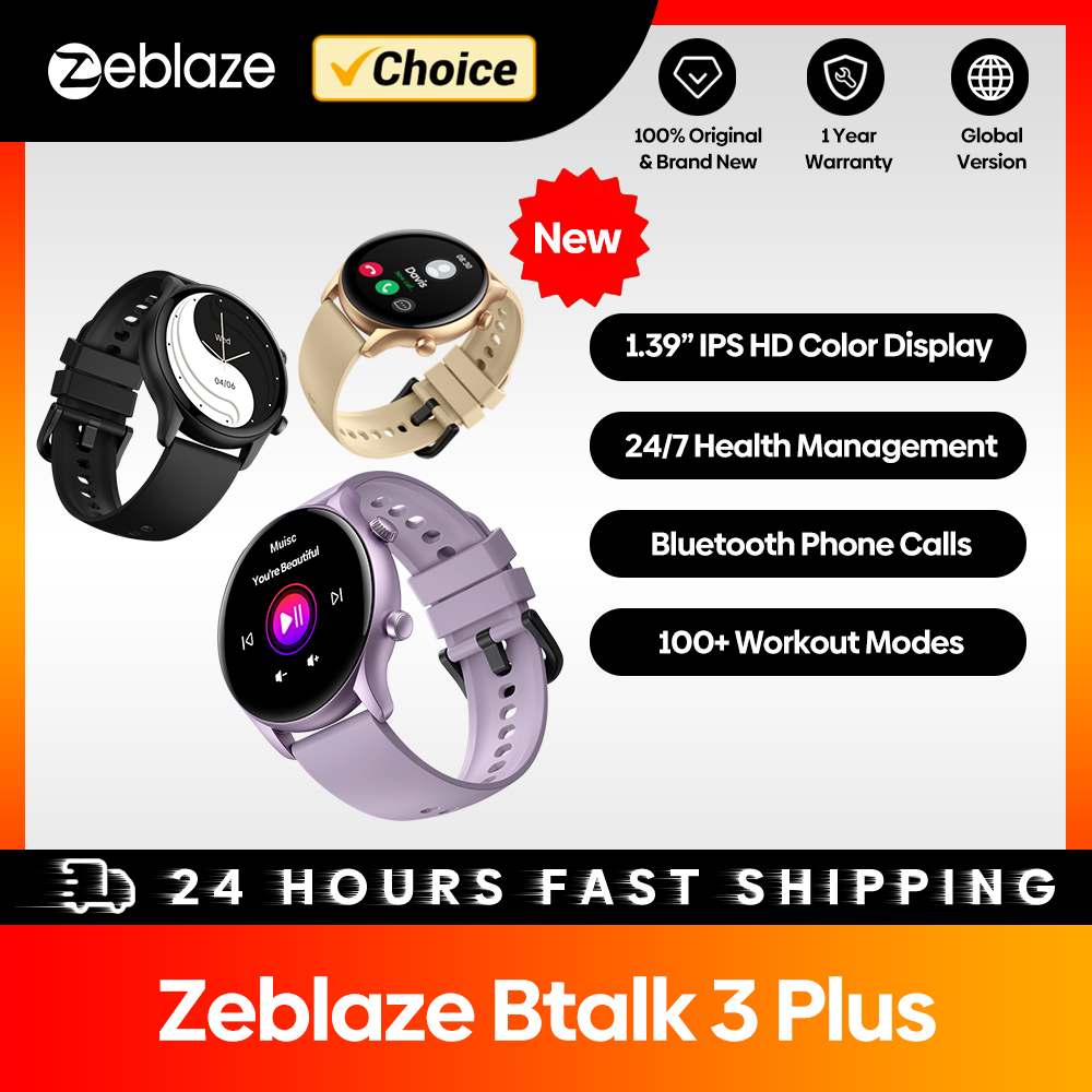 Outdoor Sport Smart Watch - Neue zeblaze btalk 3 plus Sprach