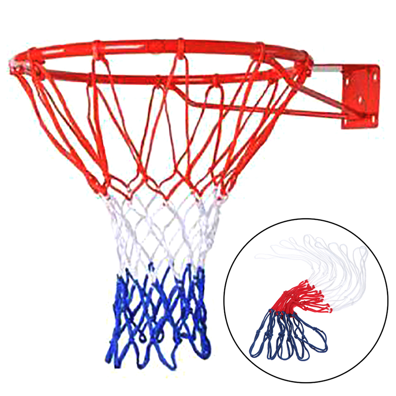 Outdoor Sport Games - Outdoor-Sport Standard-Basketballnetz Nylon-Korbgeflecht Standardring für Basketball-Backboard-Ring
