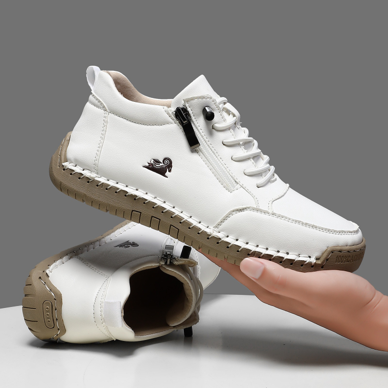 Outdoor Sports Shoes - Frauen Turnschuhe Handgemachte Leder Casual Schuhe