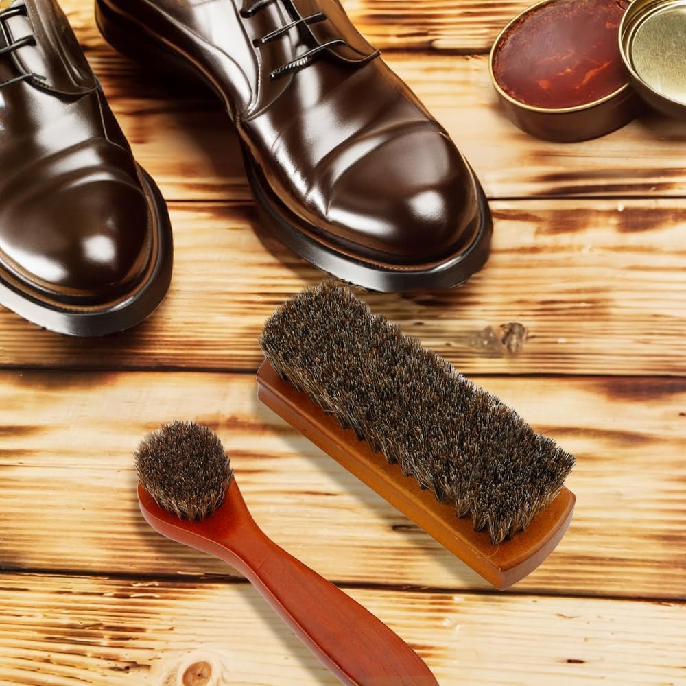 2-teiliges Rosshaar-Schuhbürst – Brushing Boot Horse Bewertung und Preis