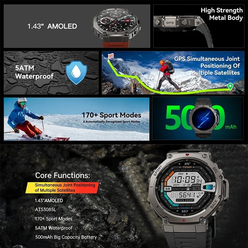 2026 Neue Militär-Smartwatch D – Outdoor Sport Smart Watch Bewertung und Preis
