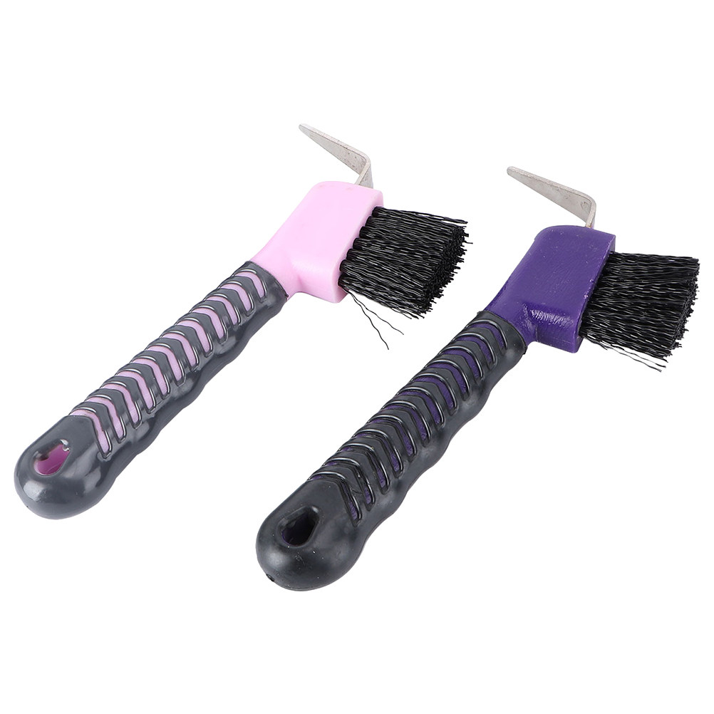 2 Stück Hufkratzer mit Bürste  – Brushing Boot Horse Bewertung und Preis