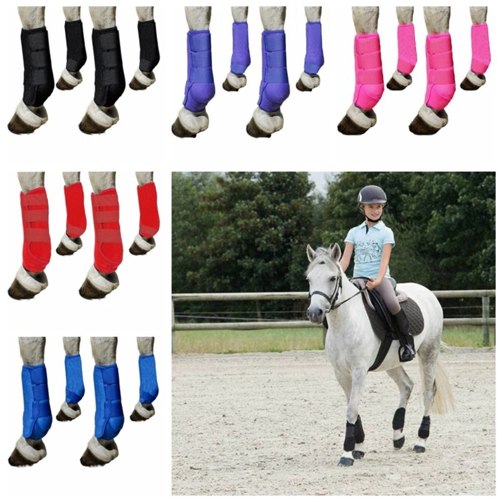 4-teiliges Set Bunte Pferde-Sp – Brushing Boot Horse Bewertung und Preis
