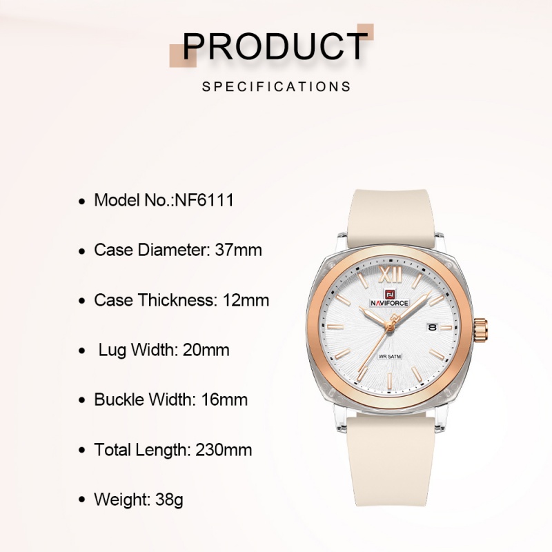 NAVIFORCE Damen-Armbanduhr im  – Outdoor Sport Watch Bewertung und Preis